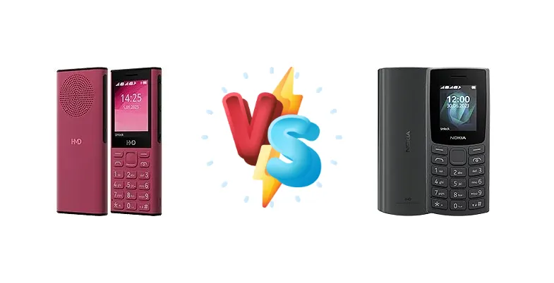 HMD 130 Music vs Nokia 105 4G 2nd Edition