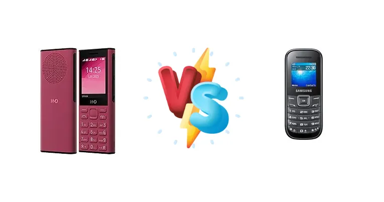 HMD 130 Music vs Samsung E1200 Pusha