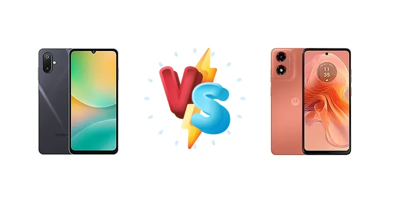 Samsung Galaxy M06 vs Motorola Moto G04s
