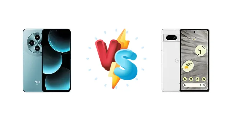 Xiaomi Poco M7 vs Google Pixel 7a