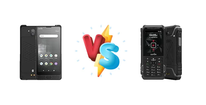 Sonim XP10 vs Sonim XP5s