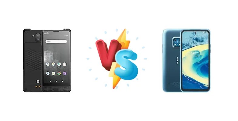 Sonim XP10 vs Nokia XR20
