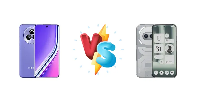 Realme P3 Pro vs Nothing Phone (2a) Plus