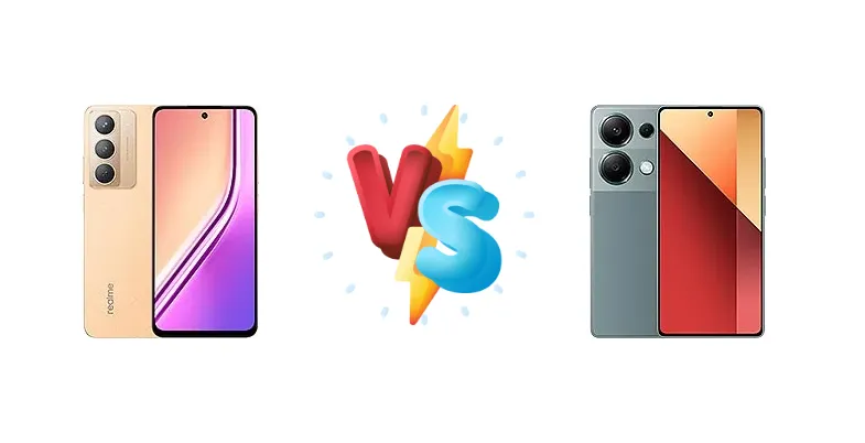 Realme P3x vs Xiaomi Redmi Note 13 Pro 4G