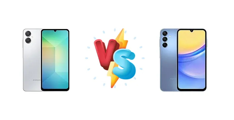 Samsung Galaxy A06 5G vs Samsung Galaxy A15 5G