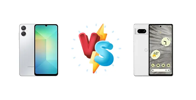 Samsung Galaxy A06 5G vs Google Pixel 7a