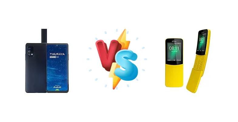 Thuraya One vs Nokia 8110 4G