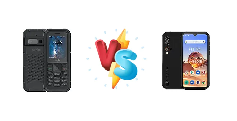 Sonim XP100 vs Blackview BV9900E