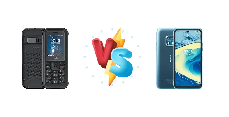 Sonim XP100 vs Nokia XR20