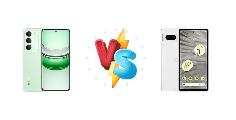 Realme 14x vs Google Pixel 7a