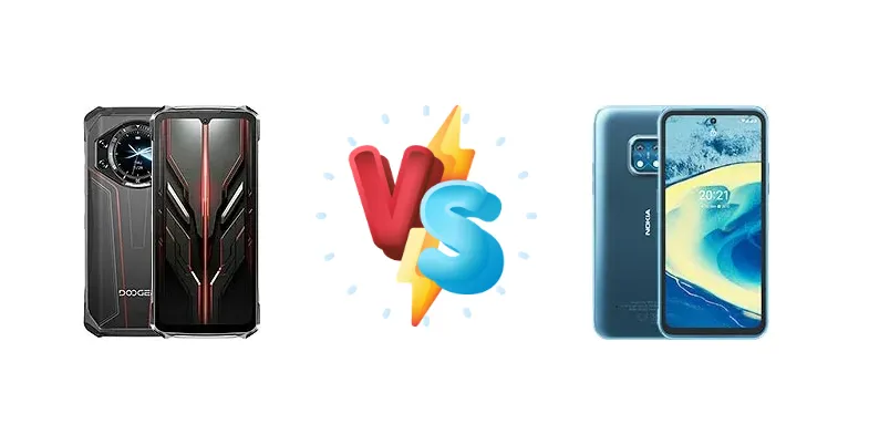 Doogee S119 vs Nokia XR20