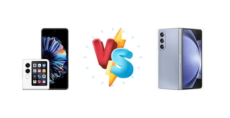 ZTE nubia Flip2 vs Samsung Galaxy Z Fold5