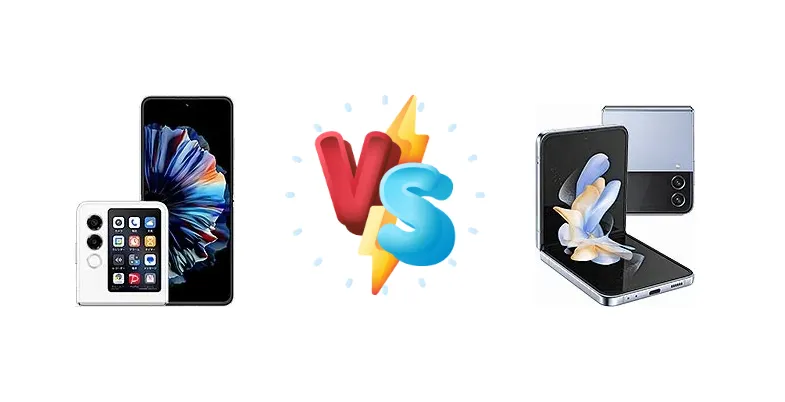 ZTE nubia Flip2 vs Samsung Galaxy Z Flip4