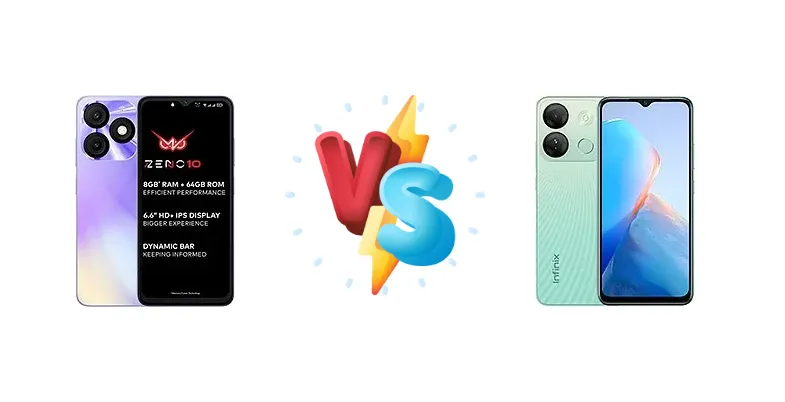itel Zeno 10 vs Infinix Smart 7 HD