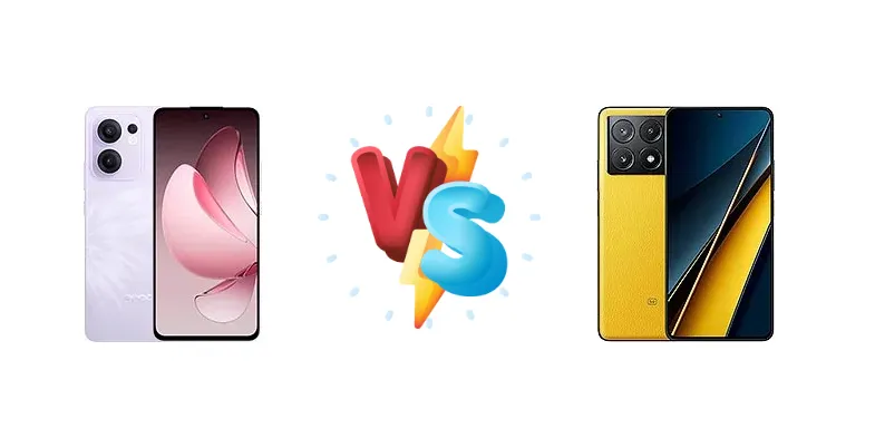 Oppo Reno13 F 4G vs Xiaomi Poco X6 Pro