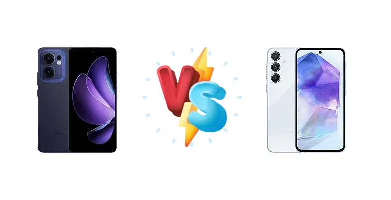 Oppo Reno13 F vs Samsung Galaxy A55