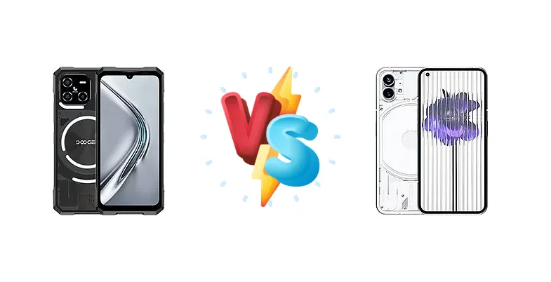 Doogee Blade GT vs Nothing Phone (1)