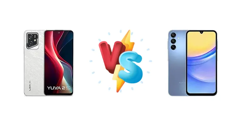 Lava Yuva 2 5G vs Samsung Galaxy A15 5G