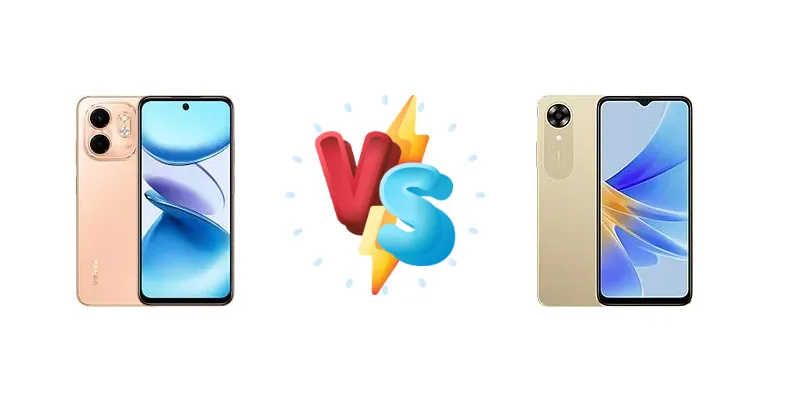 Infinix Smart 9 HD vs Oppo A17k
