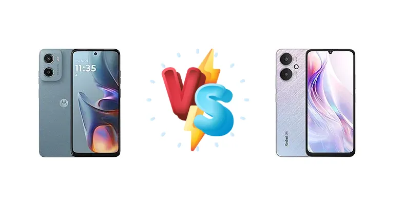 Motorola Moto E15 vs Xiaomi Redmi 13C 5G