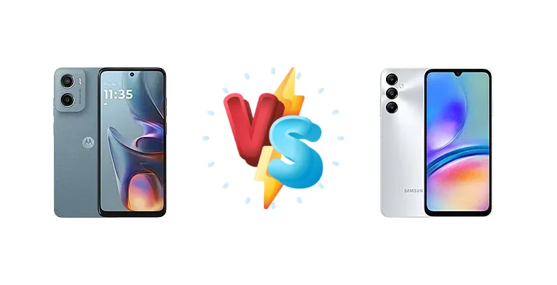 Motorola Moto E15 vs Samsung Galaxy A05s