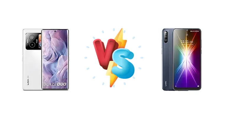 Lava Blaze Duo vs Lava X2