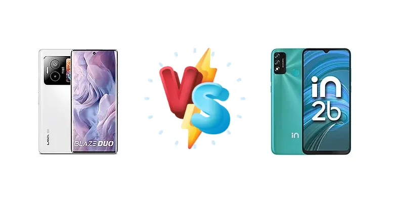 Lava Blaze Duo vs Micromax In 2b