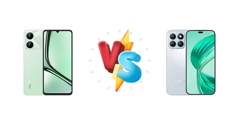 Realme Note 60x vs Honor X8b