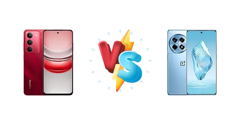 Realme 14x (India) vs OnePlus 12R
