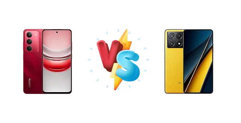 Realme 14x (India) vs Xiaomi Poco X6 Pro