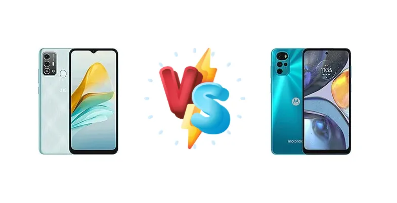 ZTE Blade A53 Pro vs Motorola Moto G22