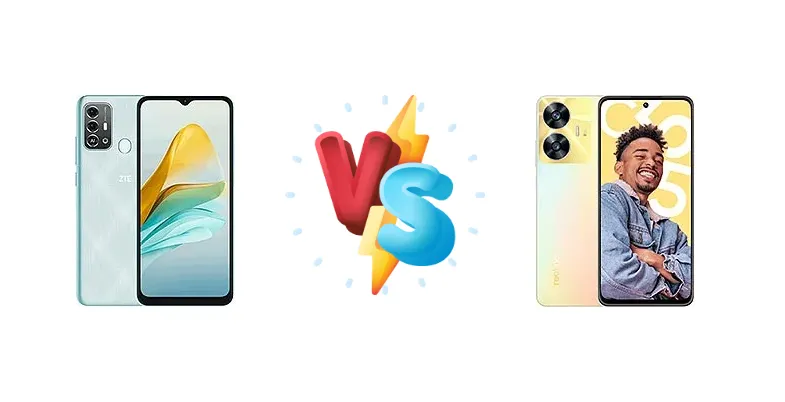 ZTE Blade A53 Pro vs Realme C55