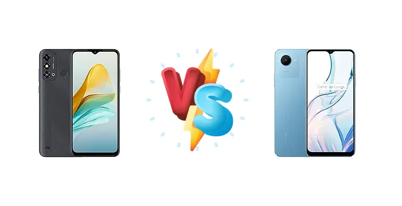 ZTE Blade A53 vs Realme C30s