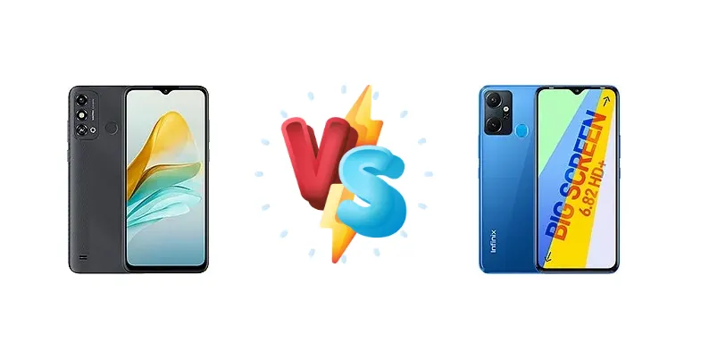 ZTE Blade A53 vs Infinix Smart 6 Plus (India)