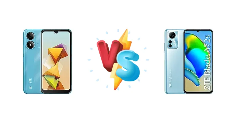 ZTE Blade A33s vs ZTE Blade A72s