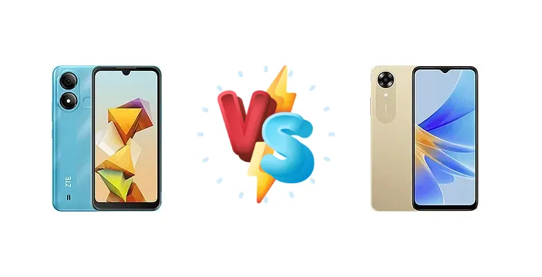 ZTE Blade A33s vs Oppo A17k