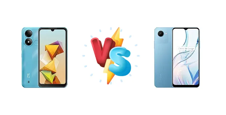 ZTE Blade A33s vs Realme C30s