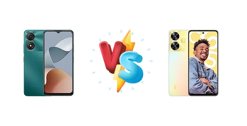 ZTE Blade A34 vs Realme C55