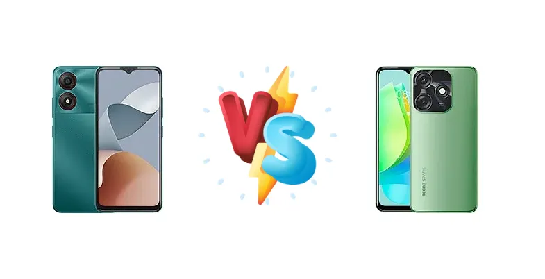 ZTE Blade A34 vs Tecno Spark 10C