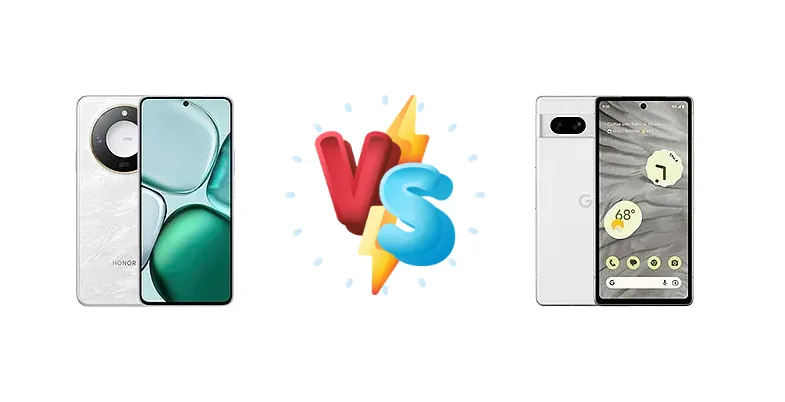 Honor X9c Smart vs Google Pixel 7a