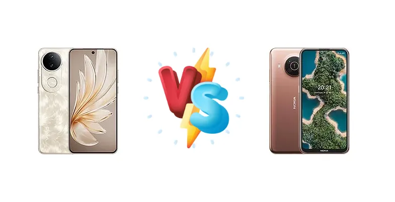 vivo S20 vs Nokia X20