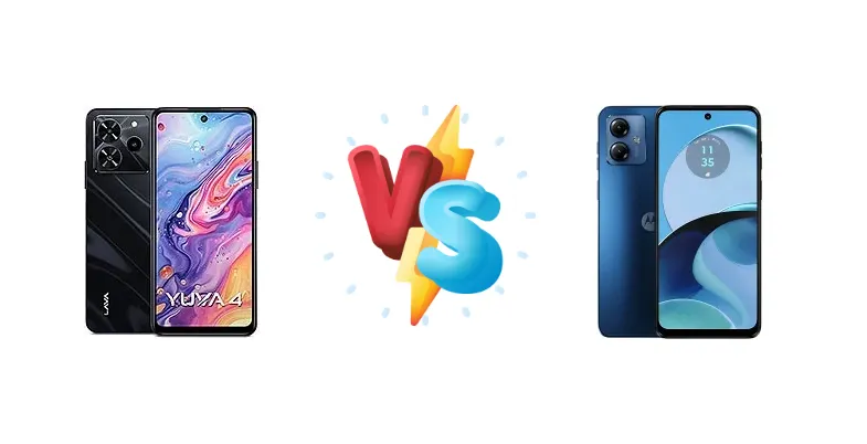 Lava Yuva 4 vs Motorola Moto G14