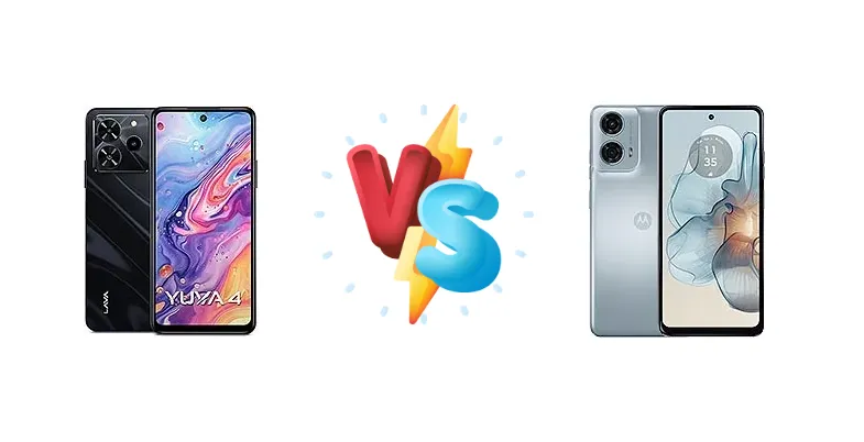 Lava Yuva 4 vs Motorola Moto G24 Power