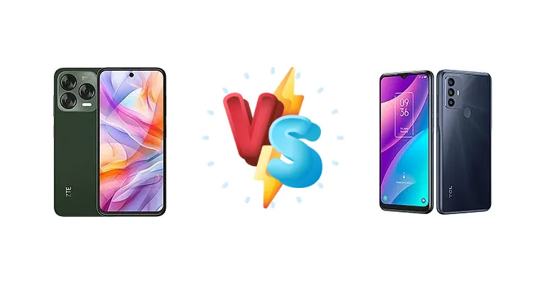 Endurance vs. Efficiency: ZTE Blade V70 Design vs. TCL 30 SE - Which Budget Phone Wins?