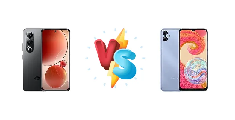 itel S25 vs Samsung Galaxy A04e