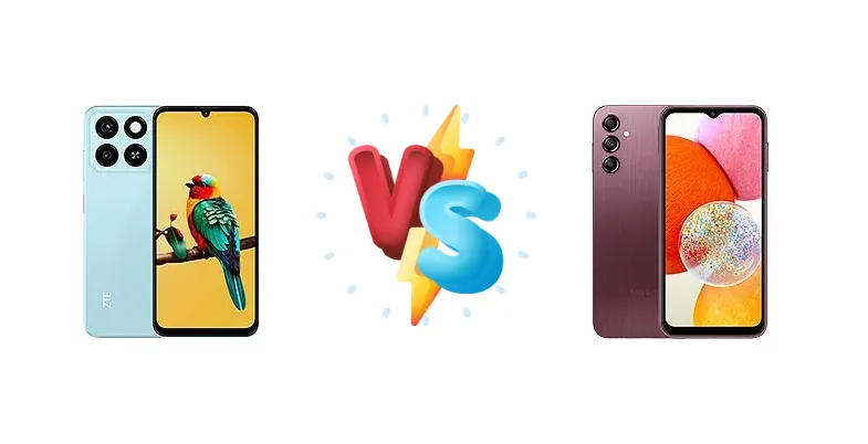 ZTE Blade A55 vs Samsung Galaxy A14
