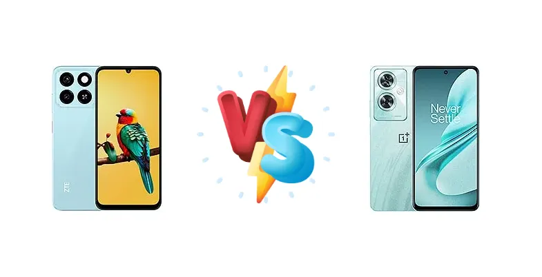 ZTE Blade A55 vs OnePlus Nord N30 SE