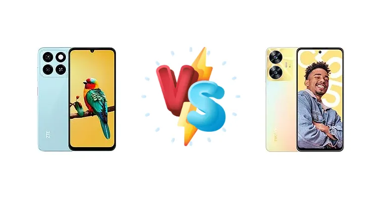 ZTE Blade A55 vs Realme C55
