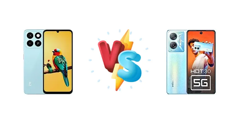 ZTE Blade A55 vs Infinix Hot 30 5G