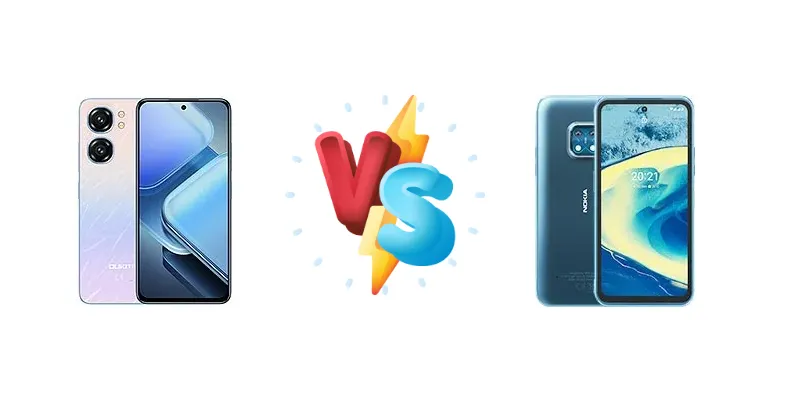 Oukitel C58 vs Nokia XR20